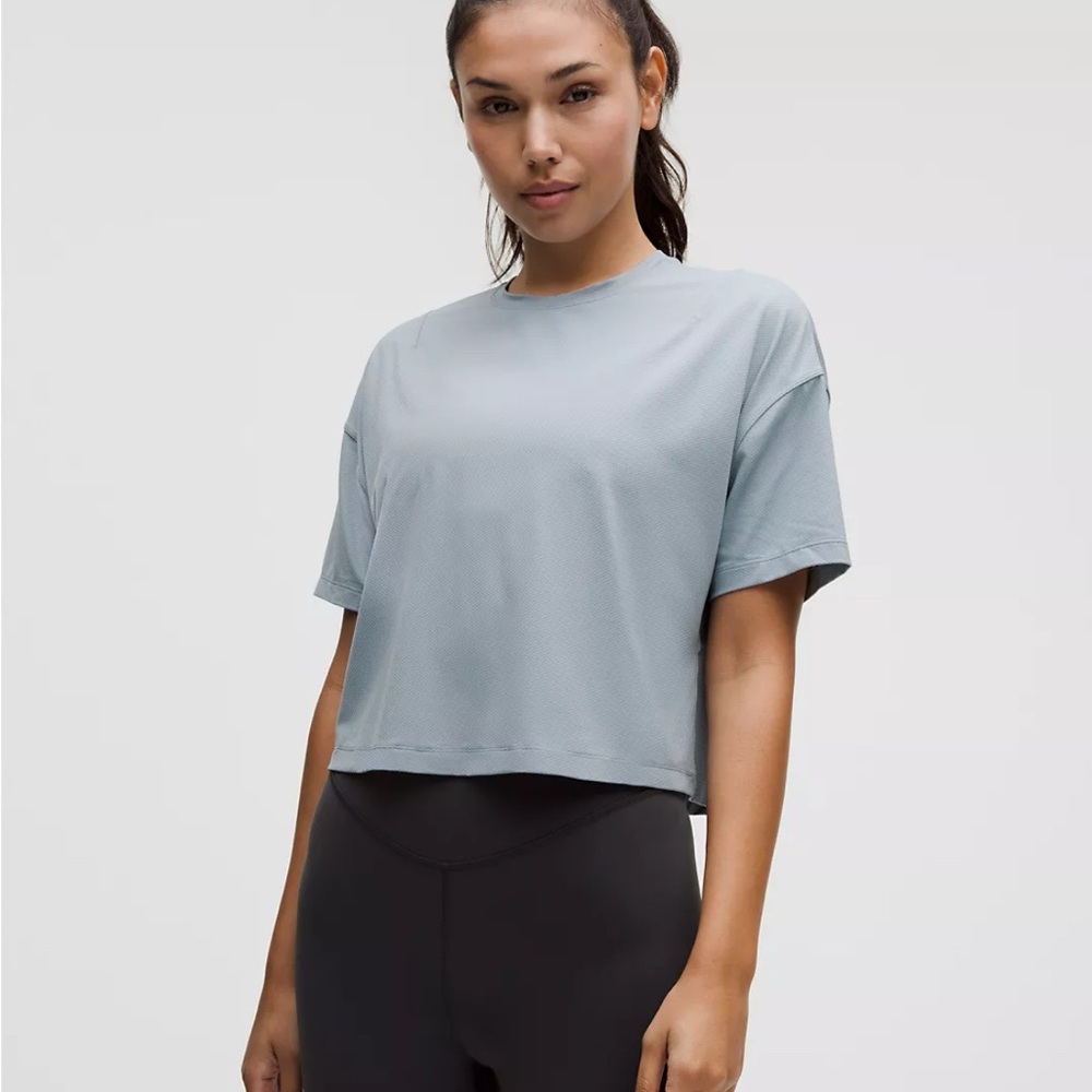 Lululemon Athletica Blue Training Tee